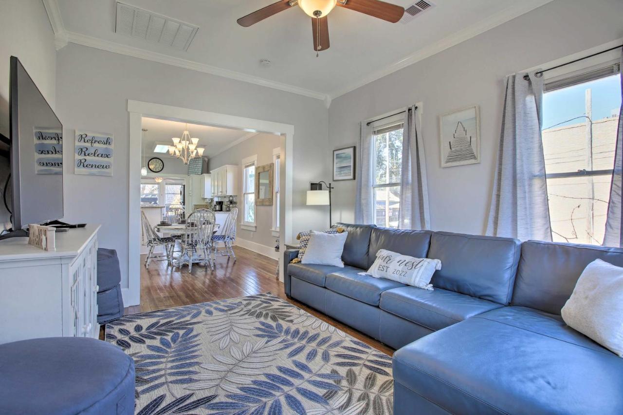 Cozy Beach Bungalow Near Galveston Seawall And Pier Екстер'єр фото